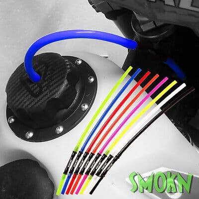 Yamaha Long Fuel Cap Vent Tube for YZ WR 80 85 125 200 250 RFX 1 Way Valve Blue