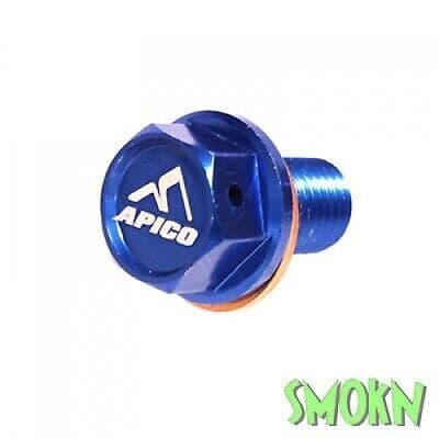 Yamaha Magnetic Sump Drain Bolt YZ 125 05-22 YZF WRF 250 450 01-22 Apico Billet