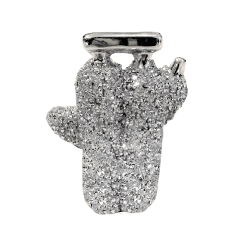 Crushed Diamond Banana Figurine