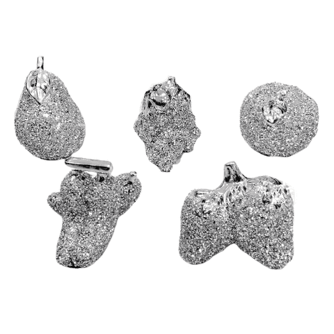 Crushed Diamond Fruits Set 5pcs