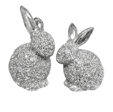 Crushed Diamond Rabbit Set