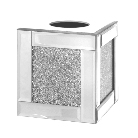 Crushed Diamond Tissue box square