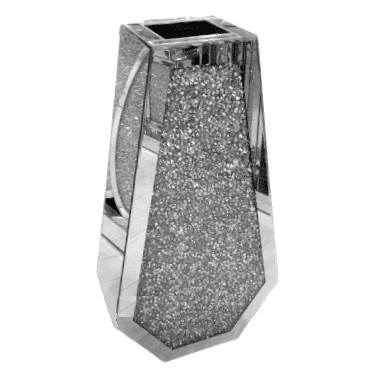Crushed Diamond Vase - Large