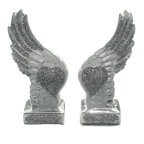 Crushed Diamond Wings Pair