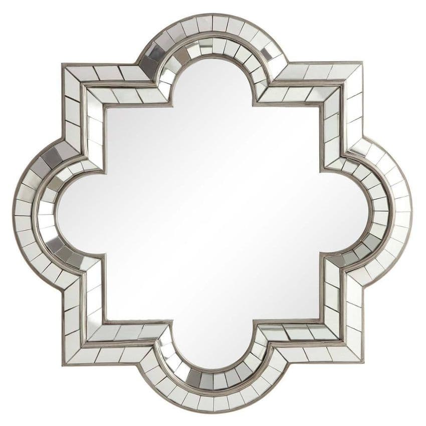 Mirror Gold Trim Mirrored