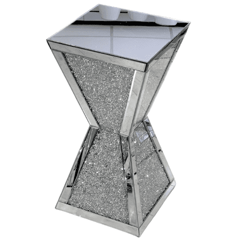 Mirrored Bedside Stand 2