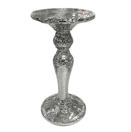 Mirrored SideTable Modern Stand Bed Side (11)