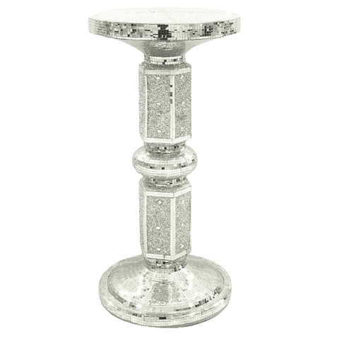 Mirrored SideTable Modern Stand Bed Side (18)