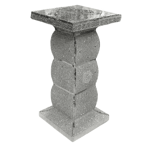 Mirrored SideTable Modern Stand Bed Side (19)