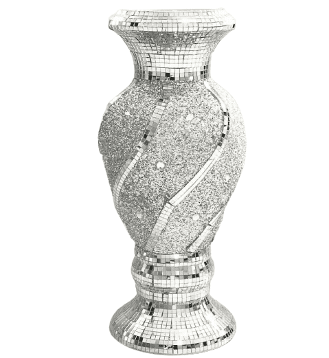 Mosaic Glitter Vase - 40cm