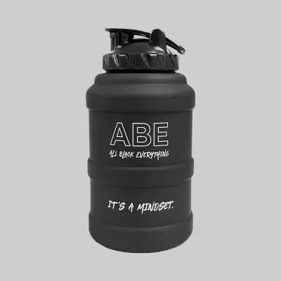 ABE JUG WATER BOTTLE 2.5 LITRE Ensure optimal hydration throughout the day with the ABE Matte black