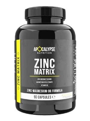 Apocalypse Nutrition Zinc Matrix - With added BioPerine x 90 Caps