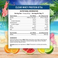 CLEAR WHEY PROTEIN (875g) offer free applied nutrition ABE shaker