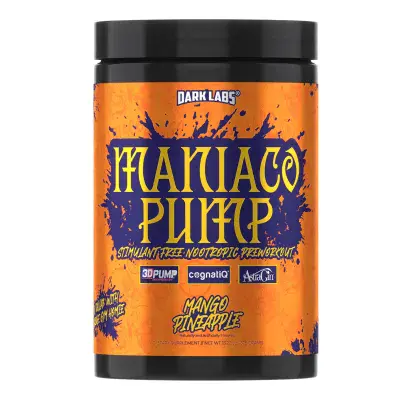 Dark Labs Maniaco Pump - Stim Free Nootropic Pre