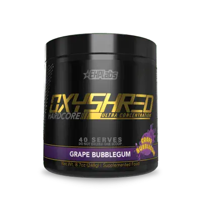 EHP Labs Oxyshred Hardcore Thermogenic Fat Burner 264g