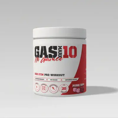 Gas Mark 10 No Games PRE WORKOUT