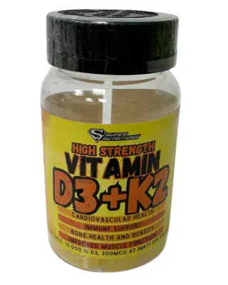 High Strength D3 + K2 (MK-7) 60 Softgels OFFER PRICE RRP £24.99