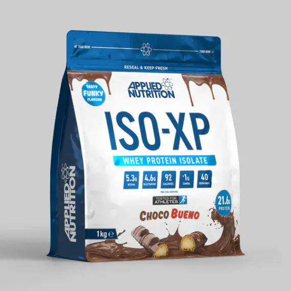 ISO-XP 1KG OFFER WITH FREE APPLIED NUTRITION SHAKER.
