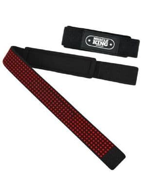 Muscle King Nutrition Padded - Rubber Grip - Lifting Straps - Pair