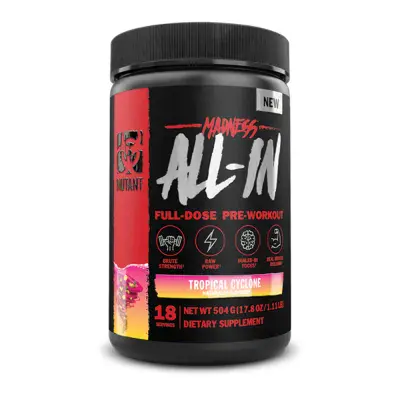 Mutant Madness All-In 504g 18 Servings