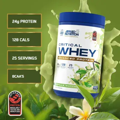 NEW CRITICAL WHEY 825 GRAM TUB.