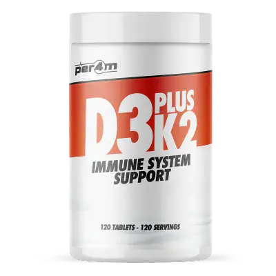 PER4M VITAMIN D3 PLUS K2 TABLETS