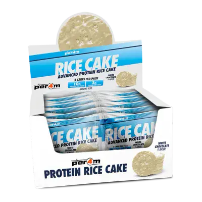 PER4M White Chocolate Rice Cakes Twin Packs (Box of 12)