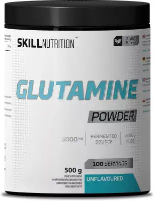 Skill Nutrition - Glutamine Powder, Unflavoured - 500 grams