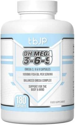 Trained by JP Omega 3-6-9-180 caps