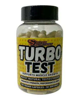 TURBO TEST 120 VEGAN CAPSULES