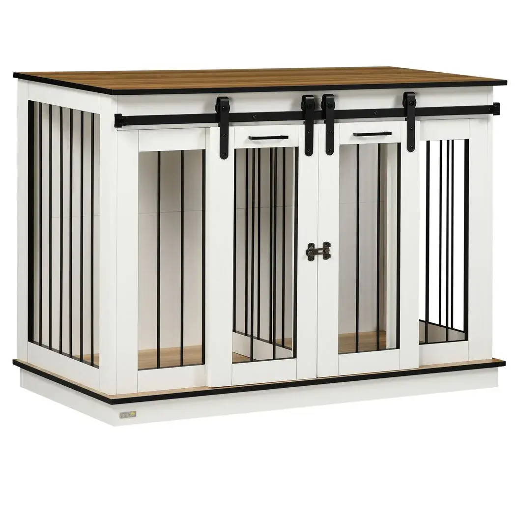 Dog crate 2024 for 2 dogs