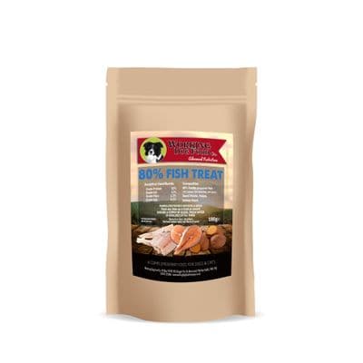 Grain Free 80% Fish Dog Treats Single Bag