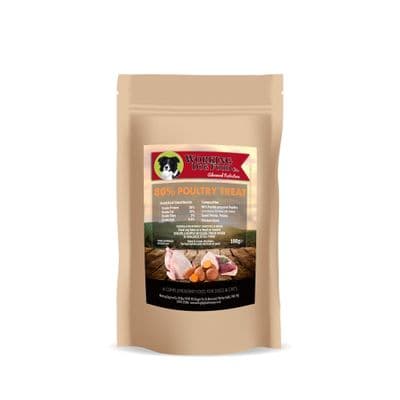 Grain Free 80% Poultry Dog Treats Single Bag