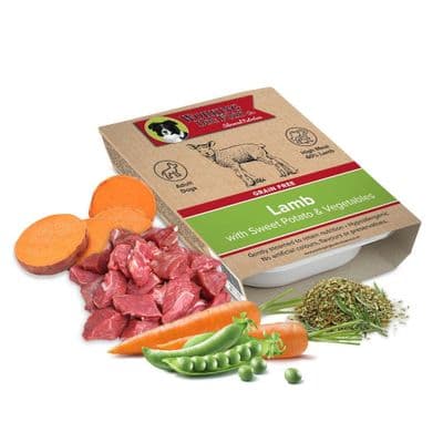 Grain Free Working Dog -Lamb & Sweet Potato with Vegetables (Wet Tray) 10 x 395g