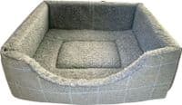 Luxury Country Check Rectangle Bed