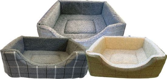 Luxury Country Check Rectangle Bed