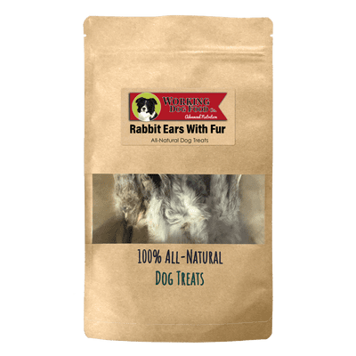 Natural Rabbit Ears with Fur