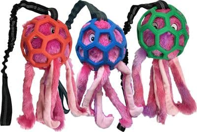 Octopus Holey Ball with Elasticated Handle