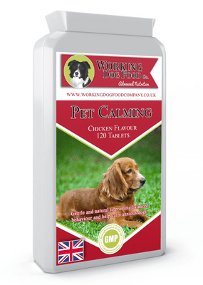 Pet Calming 120 Chicken Flavour Tablets
