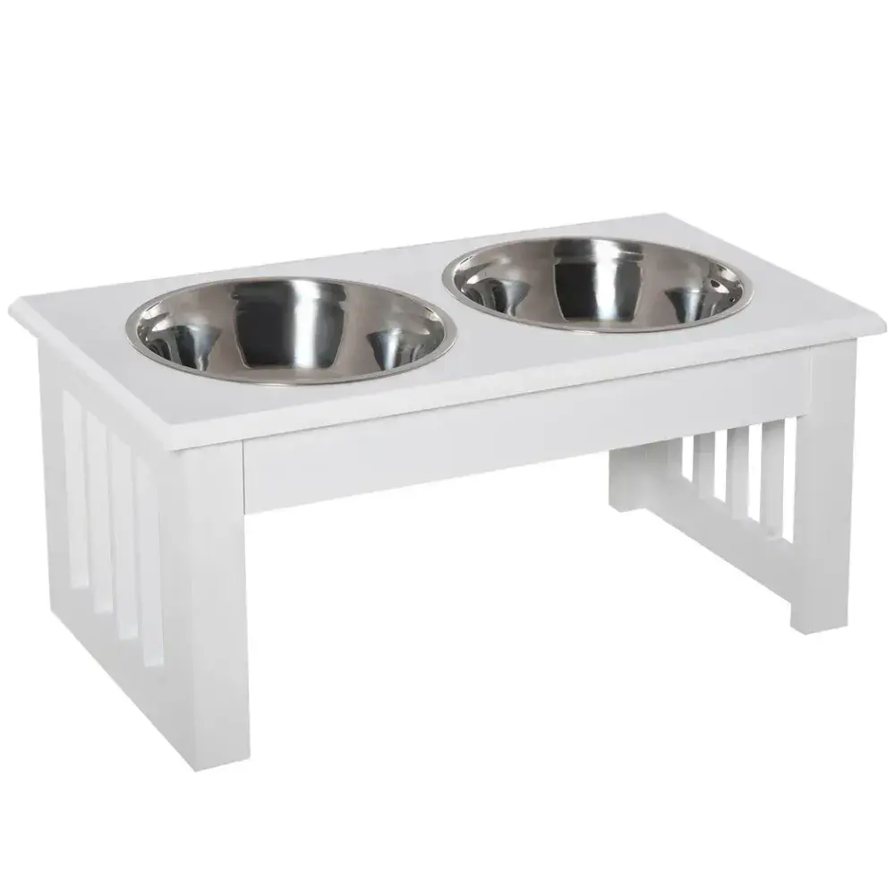 Elevated stainless online steel dog bowls