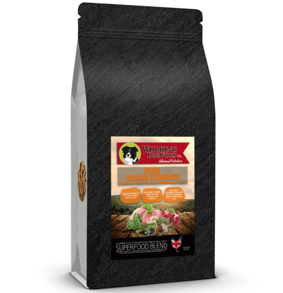 SuperFood Blend British Free Range Chicken with Ginger, Pomegranate,Kale,Artichoke & Blueberry