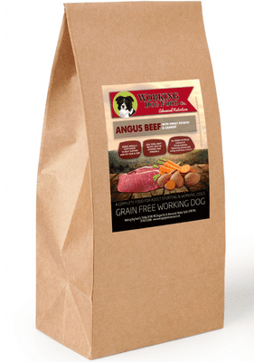 Working Dog Food Co. Grain Free Angus Beef With Sweet Potato & Carrot