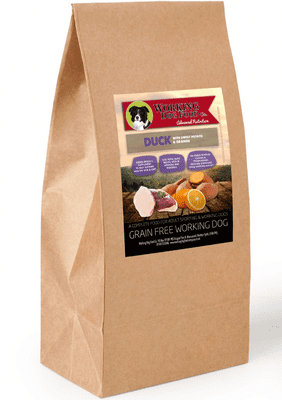 Working Dog Food Co. Grain Free Duck With Sweet Potato & Orange