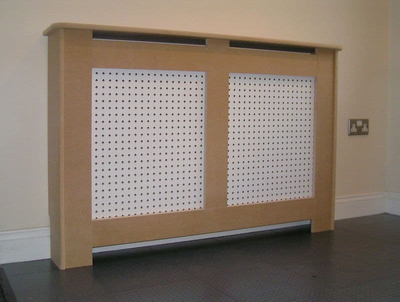 Radiator Cover made to measure and finish in untreated MDF with a ...