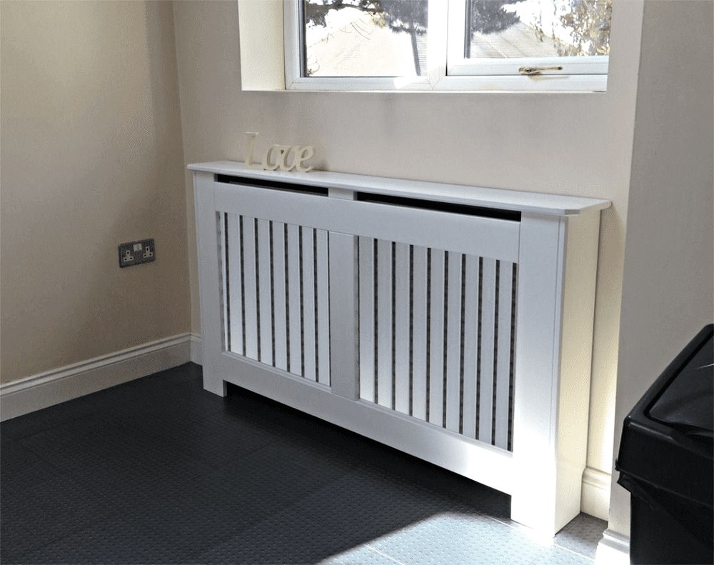 radiator cabinets satin white finish sizes of mini small medium large ...