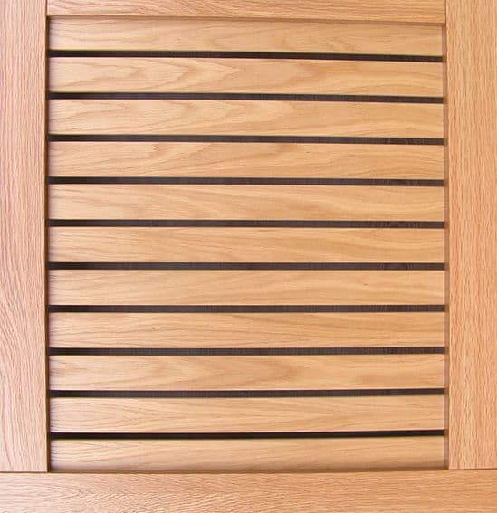 radiator natural oak veneer made to measure and finished in