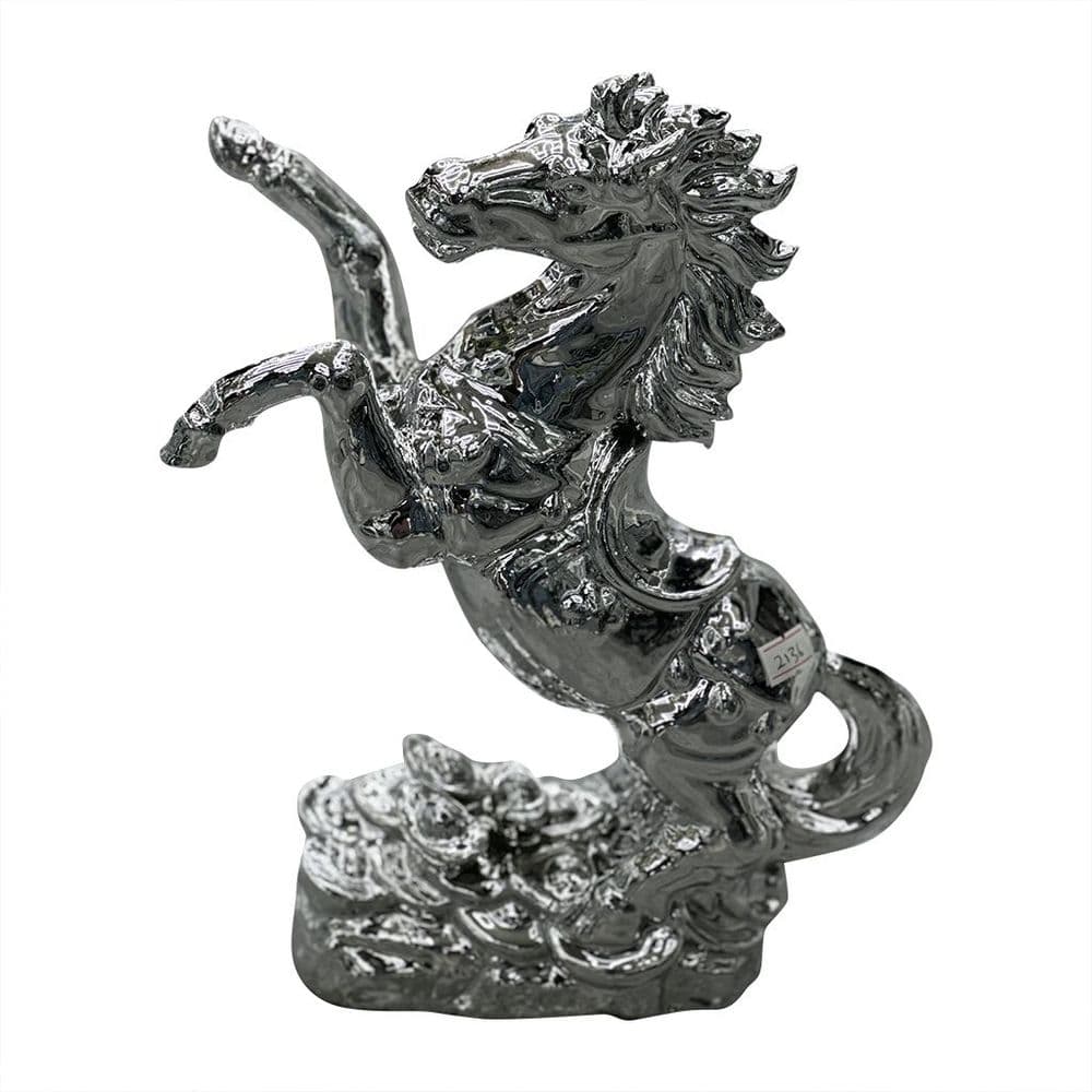 Latest Italian Silver Horse Romany Bling Ornament Ceramic Home Decor Gift 2