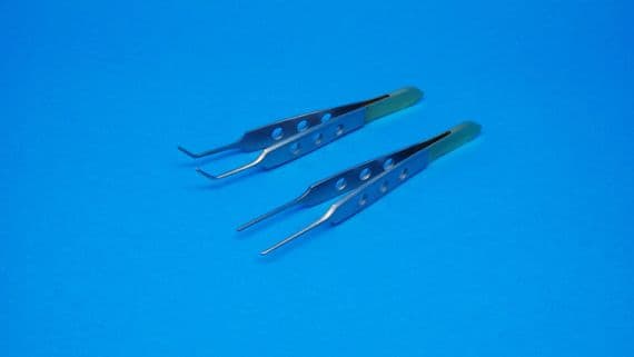 Bishop Tweezers half Gold