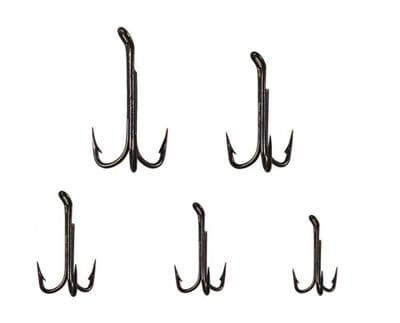 Esmond Drury Treble hooks Black
