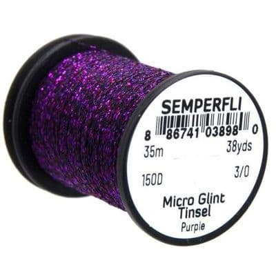 Semperfli Micro Glint Nymph Tinsel 38yds spool